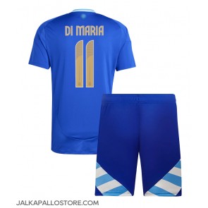 Argentiina Angel Di Maria #11 Vieraspaita Lapsille Copa America 2024 Lyhythihainen (+ shortsit)